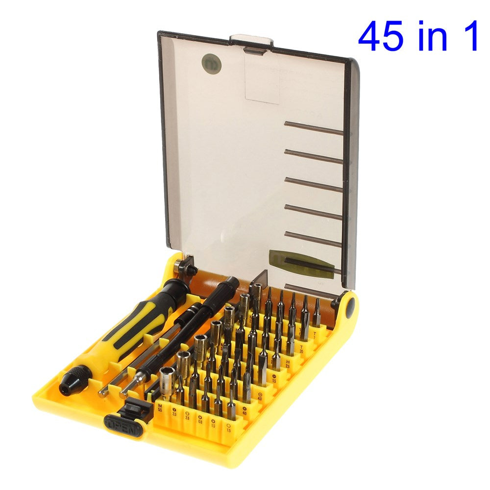 45 in 1 Precision UD 4501 Versatile Screwdrivers Set Repair Tool for Cell Phone Digital Products