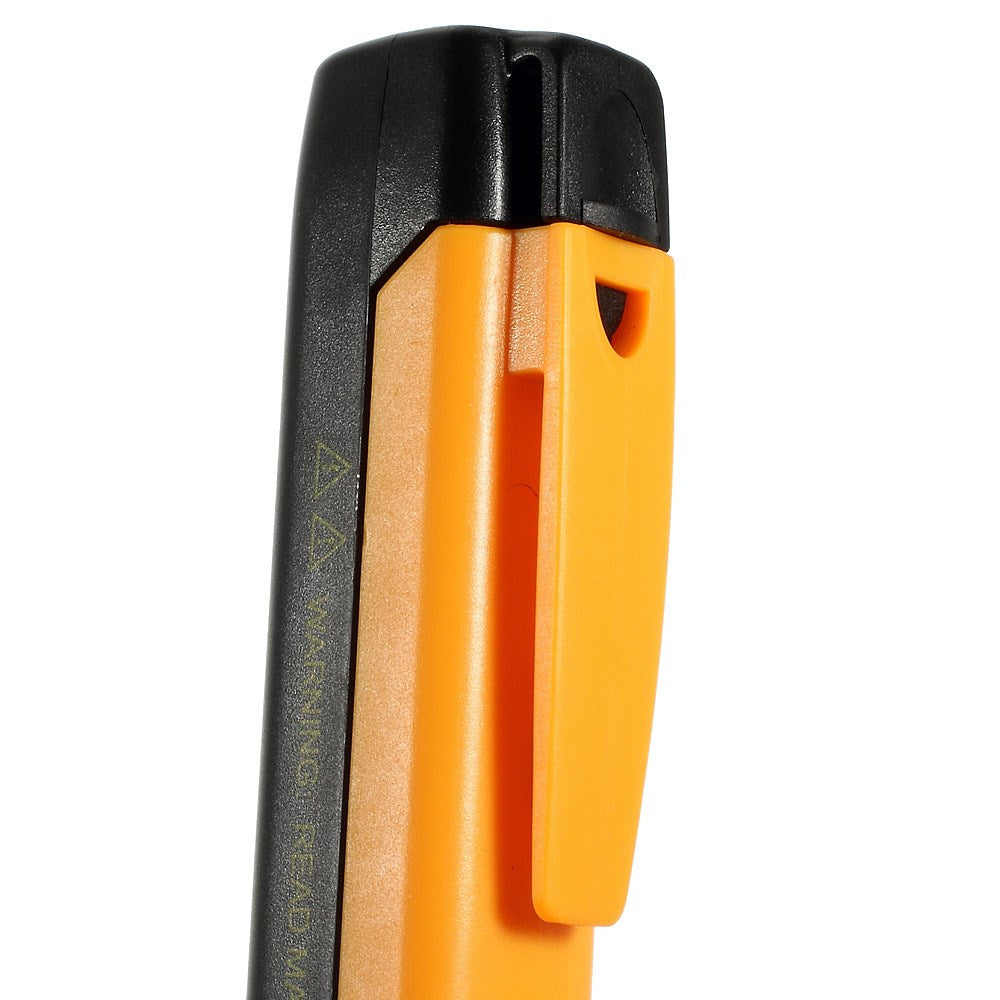 IAC-D AC Electric Voltage Tester Volt Alert Pen w/ LED Light 90-1000V - Black/ Orange