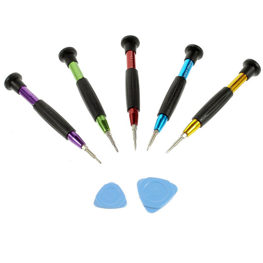 Multifunctional 7 in 1 Screwdriver Repair Tool Set for iPhone Samsung LG Smartphones
