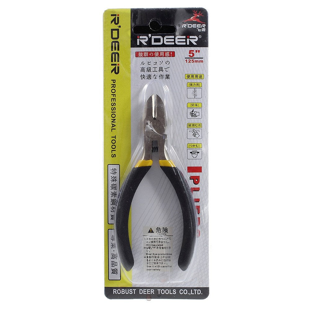 High quality RDEER Carbon Steel Cutting Pliers Diagonal Pliers