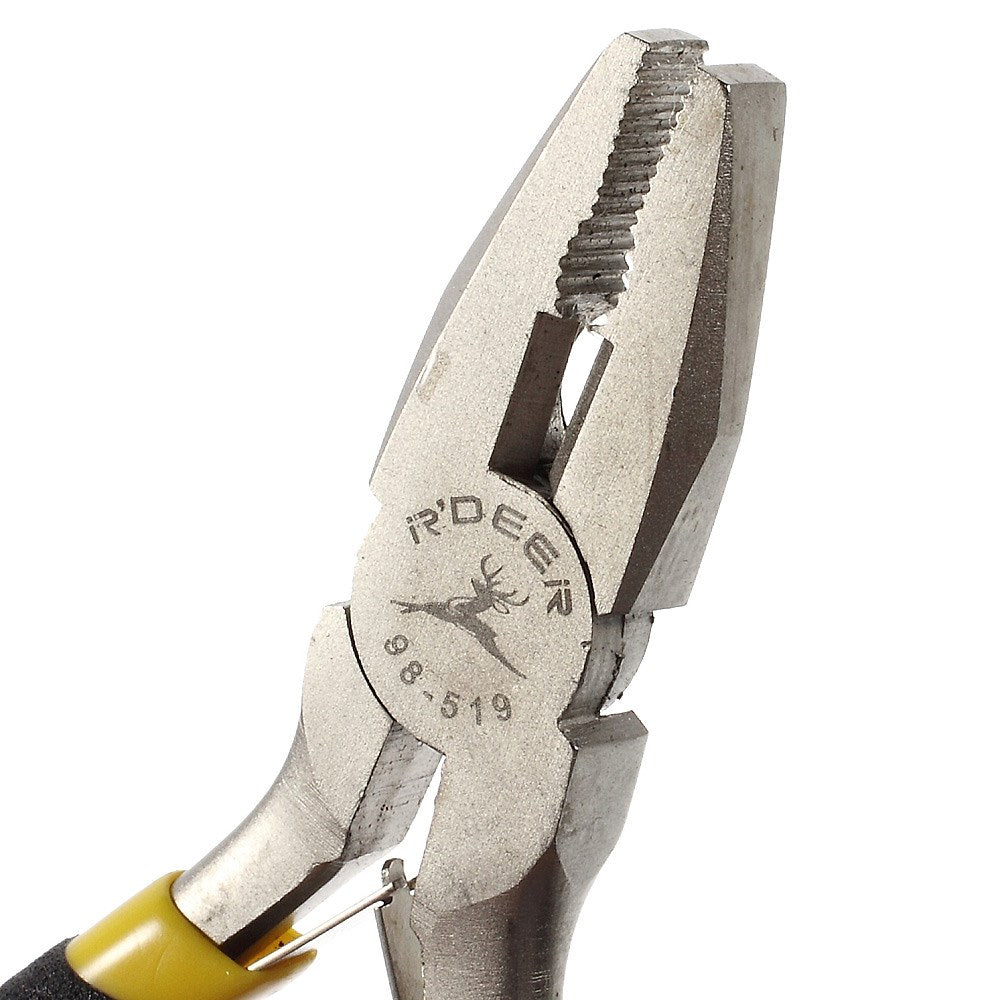 High quality RDEER Carbon Steel Flat Nose Plier with Cutter