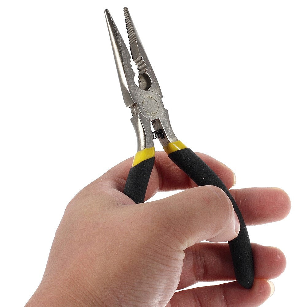 High quality RDEER Carbon Steel Long Nose Plier with Cutter