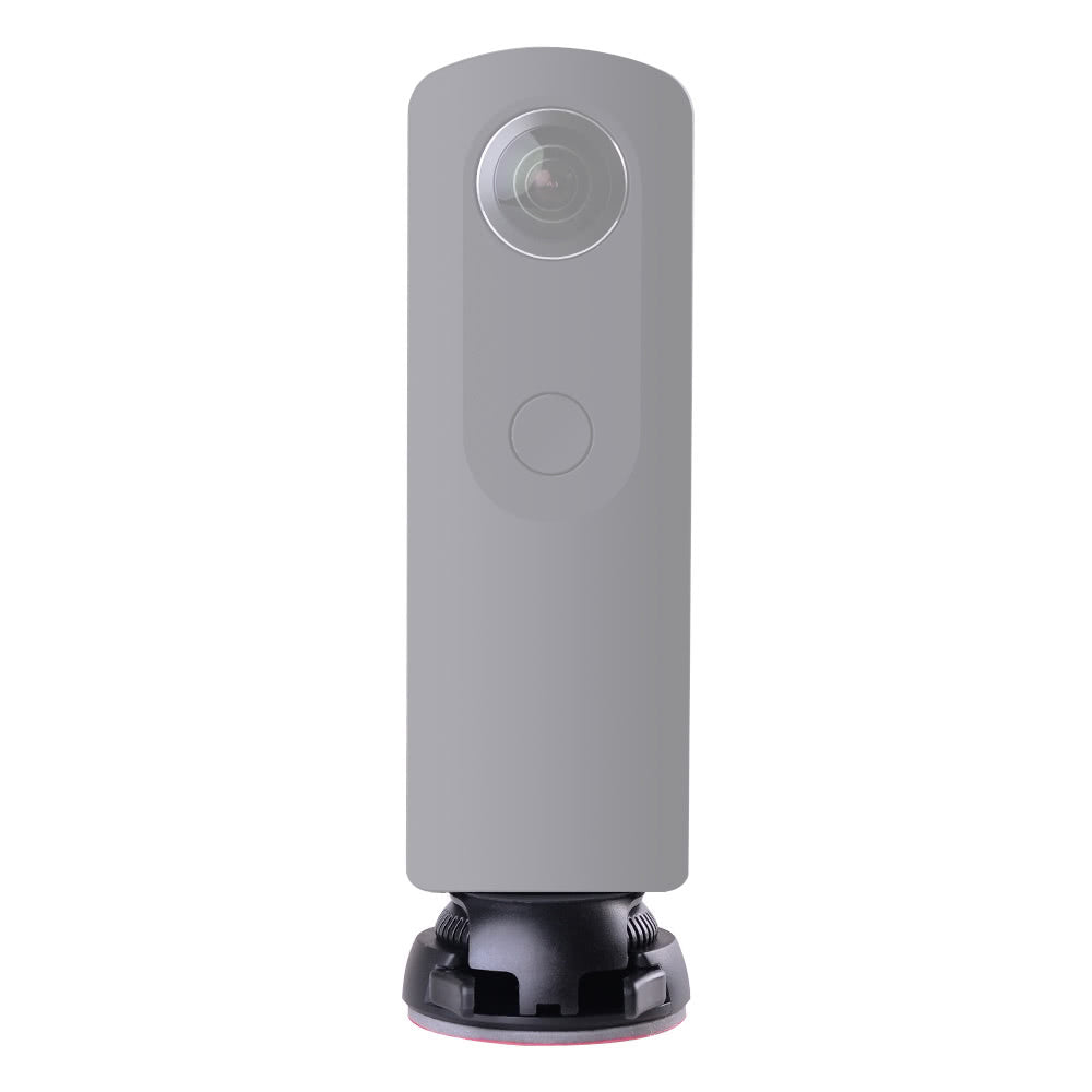 for Samsung Gear Including Buckle + Flat and Curved Base Adhesive Tape 360 Camera Quick Release Mount Holder