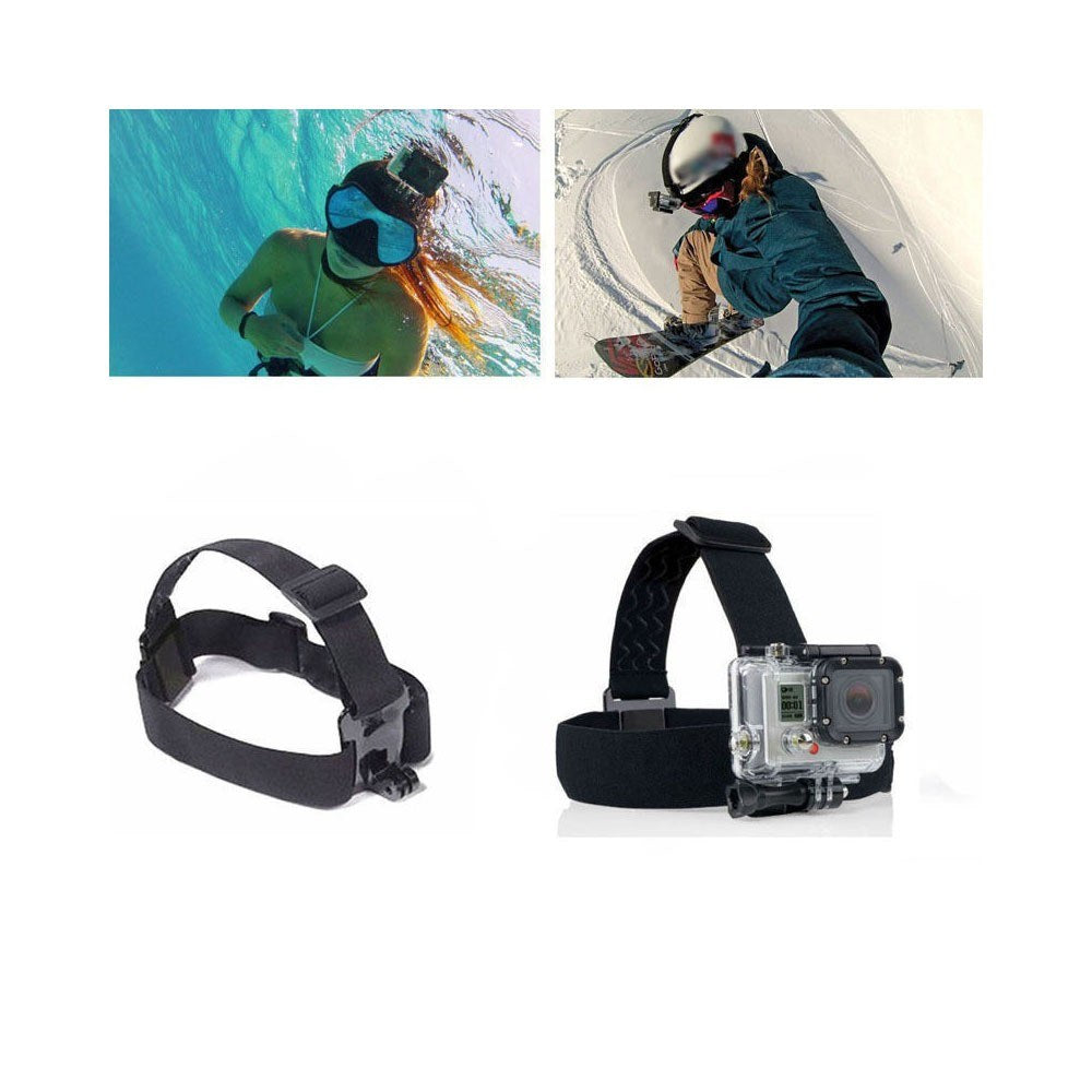 10 in 1 1Set Outdoor Sports Strap Accessories Kit for GoPro Hero 5 4 Session 3+ 3 YI Action Camera