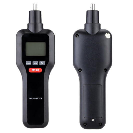 2 in 1 Non-contact &amp; Contact Tach RPM Tester Digital Laser Tachometer