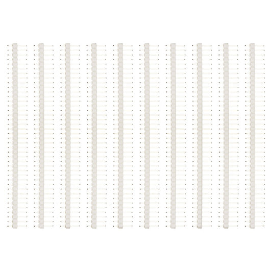 10PCS/Pack  2.54mm 40Pin Male Single Row Pin Header Strip for Arduino DIY - White