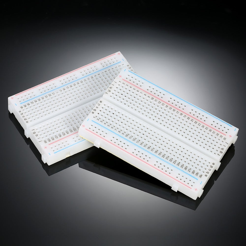 2 PCS for Arduino Mini 400 Tie-Point PCB Solderless Breadboard Prototype Protoboard