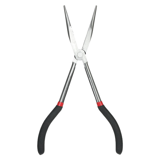 Extra Long Heavy-Duty 11&quot; Long Nose X Pliers Straight Nose Sharp-nose Plier Hand Tool