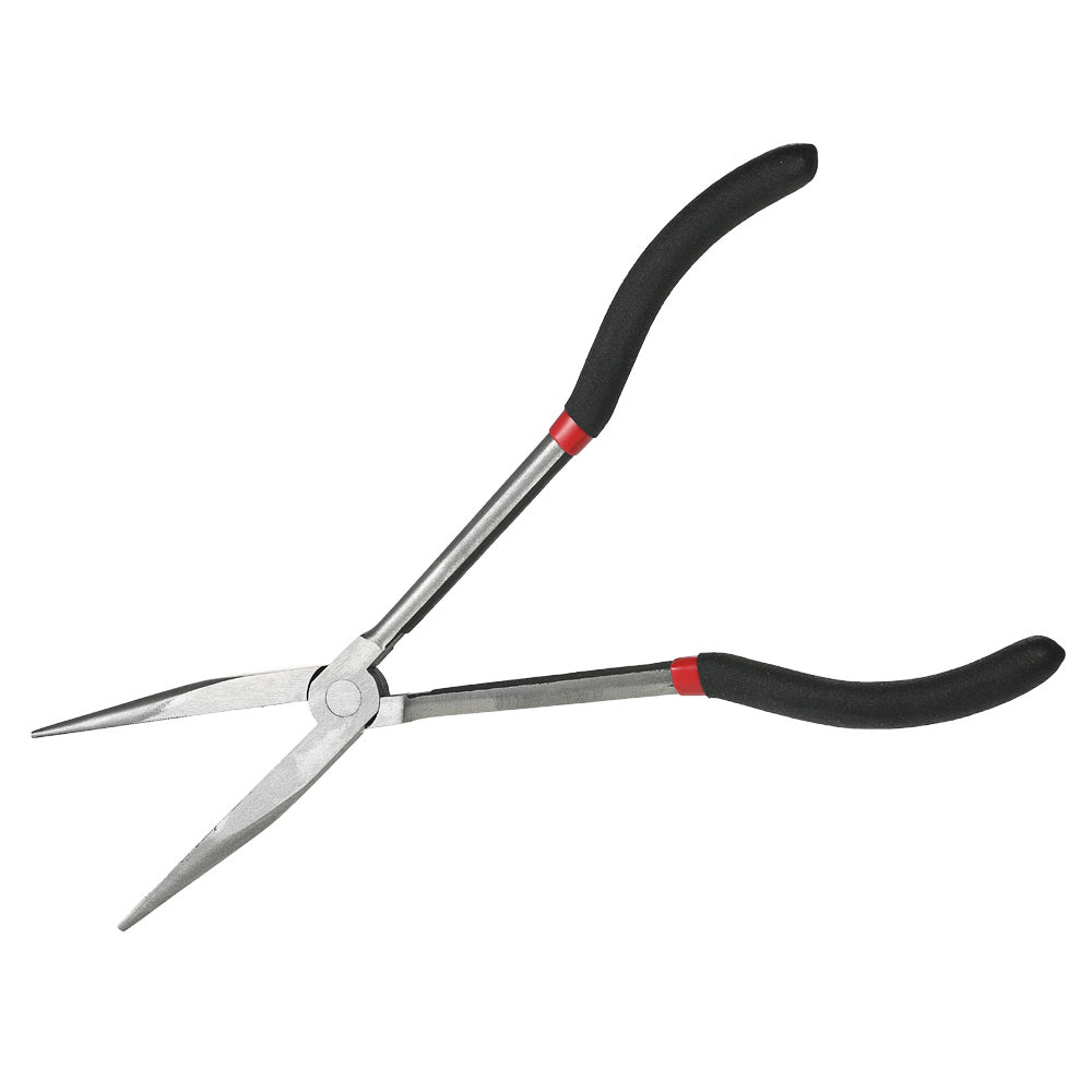 Extra Long Heavy-Duty 11&quot; Long Nose X Pliers Straight Nose Sharp-nose Plier Hand Tool