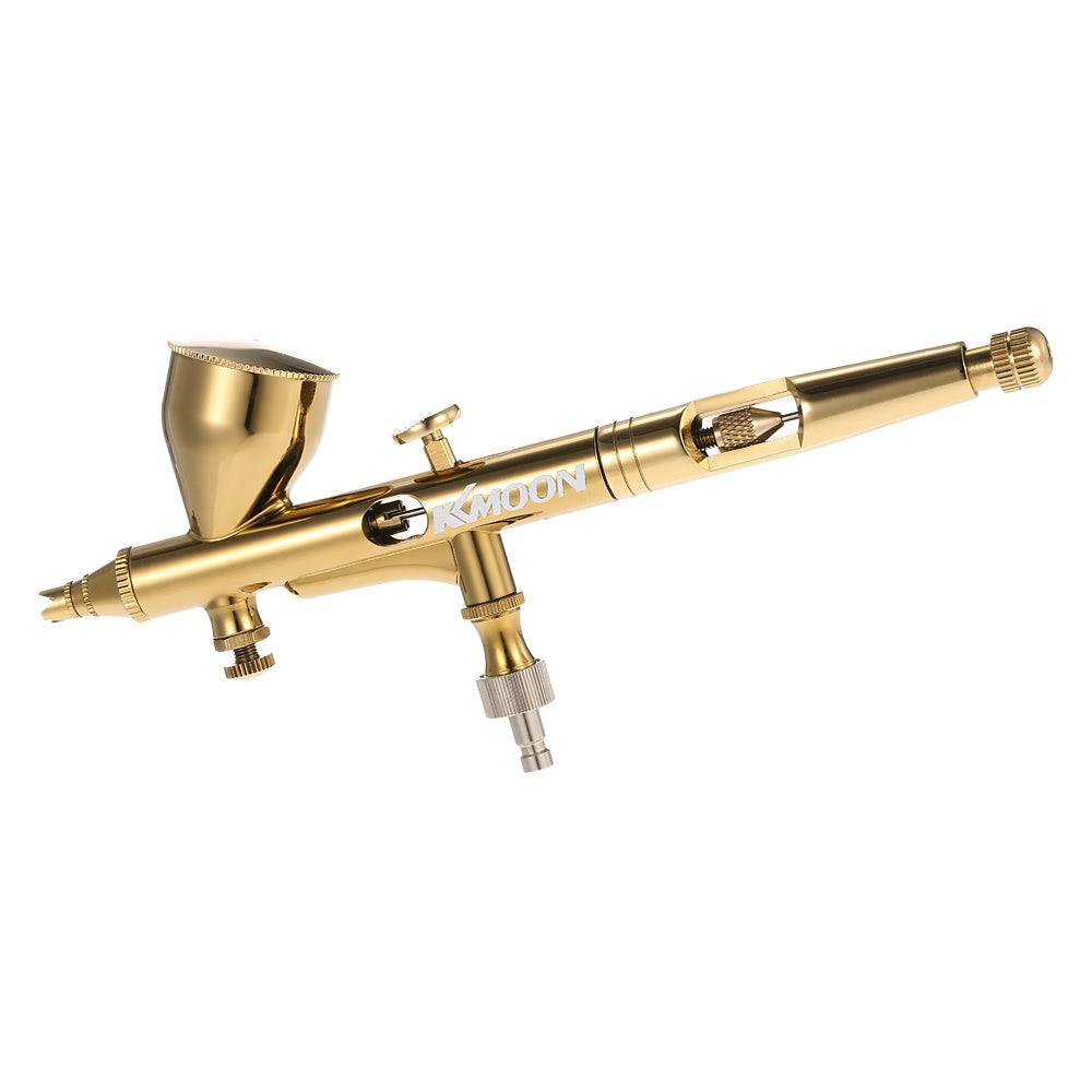 Set Air Brush for Art Painting Tattoo Nail Art KKmoon 0.25mm Gravity Feed Dual-action Airbrush Kit