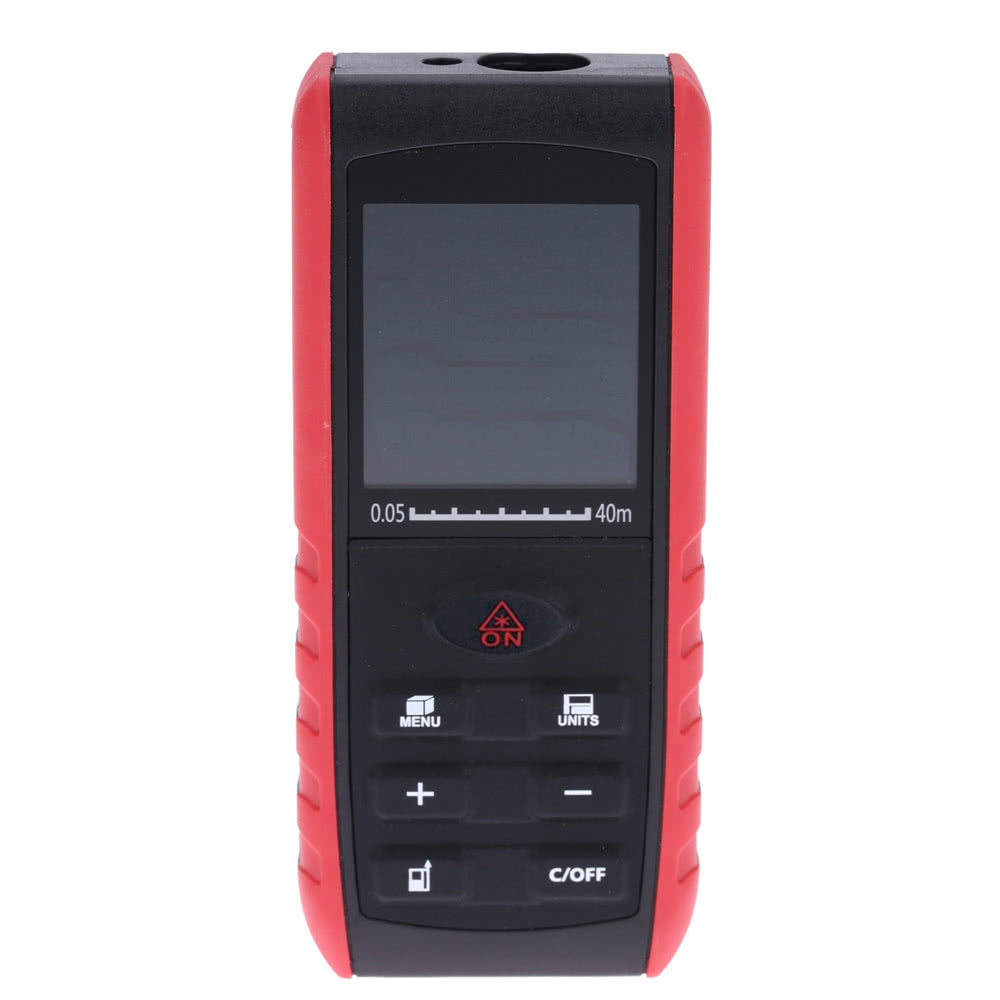 Portable Digital Laser Distance Meter Handheld Range Finder Area Volume Measurement - 40m