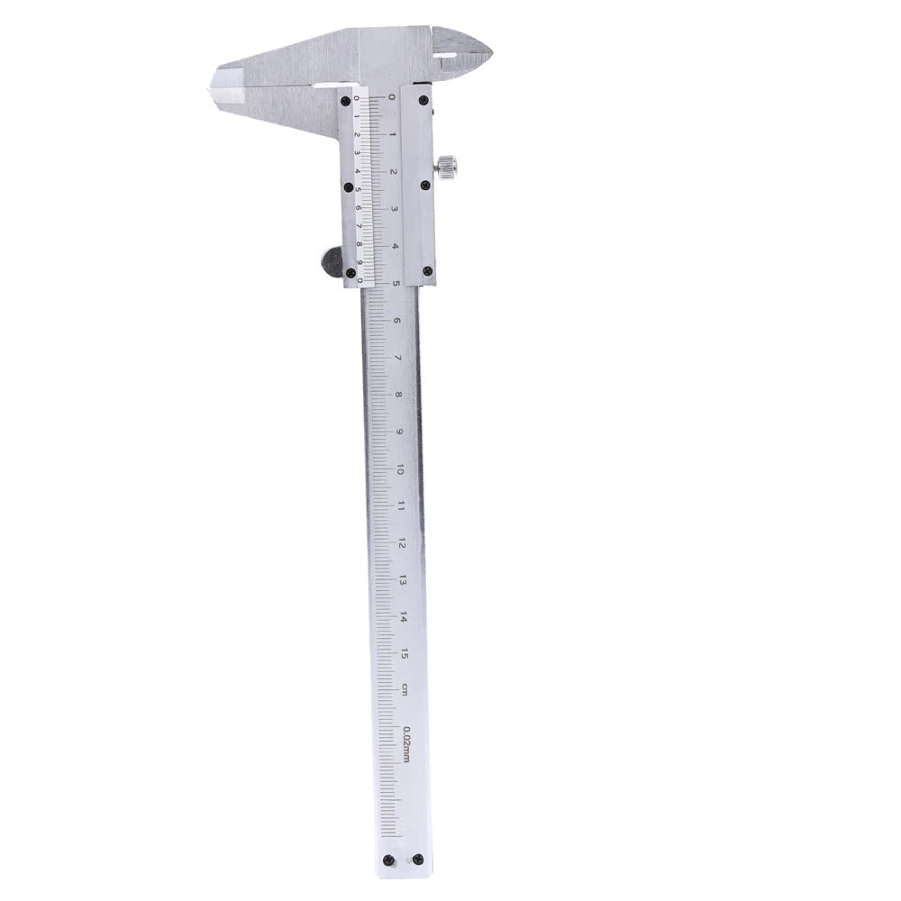 Callipers 150mm Measuring Tool Carbon Steel Vernier Caliper Scales Show