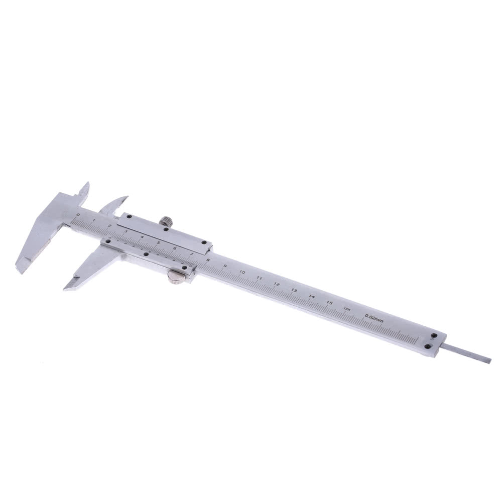 Callipers 150mm Measuring Tool Carbon Steel Vernier Caliper Scales Show