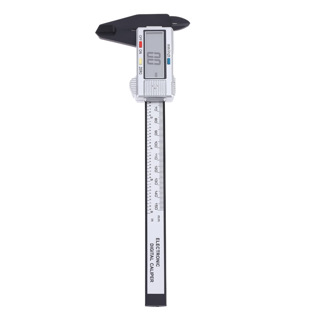 150mm Measuring Tool 6" Digital Gauge Vernier Caliper Fiberglass LCD Electronic Callipers
