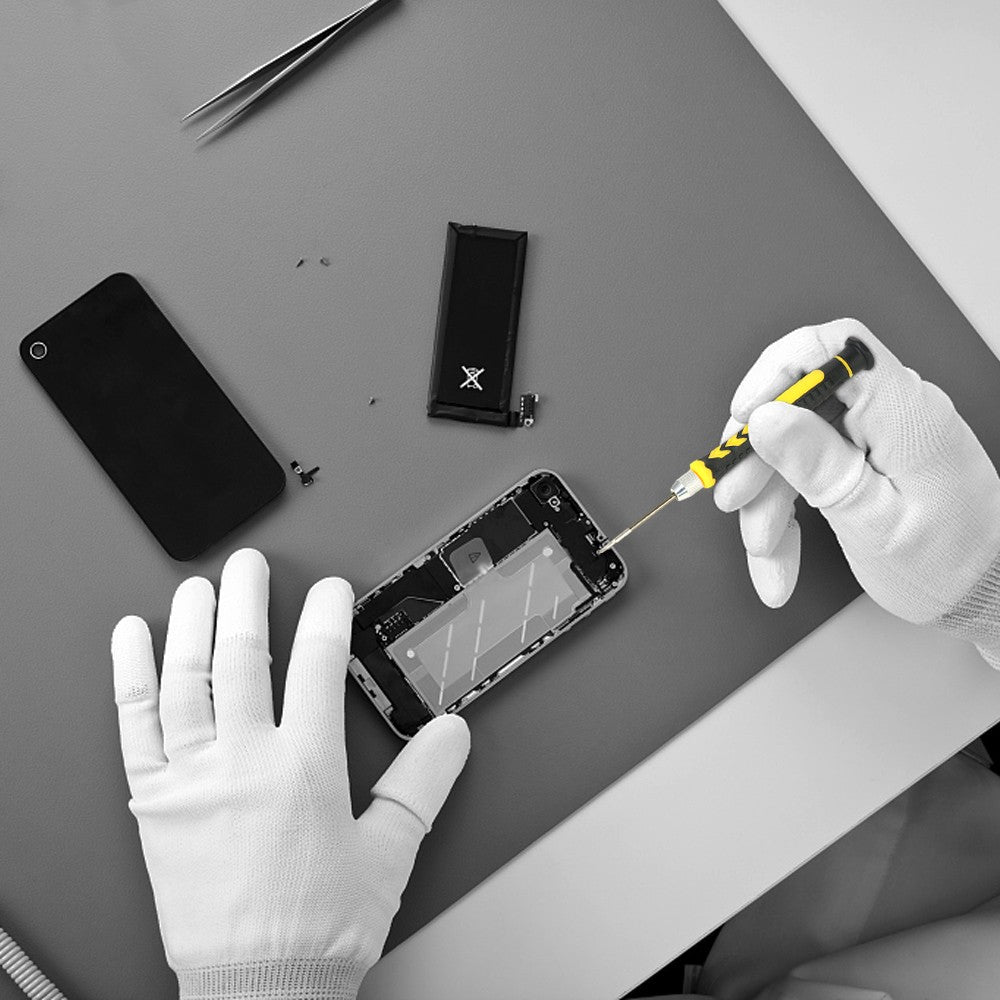 5 in 1 Multi-functional Screwdrivers Set with Magnetic Phillips and Torx Bits Electrical Work Repair Tools Kit - E3295-1