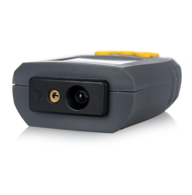 Digital Laser Tachometer Small Engine Motor Speed Gauge Non-contact LCD RPM Test - Grey
