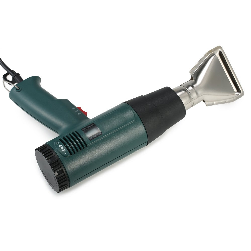 LCD Digital Temperature-controlled Electric Hot Air Gun Heat Gun Tool Set with 4pcs Nozzles 1800W AC110V - EU Plug