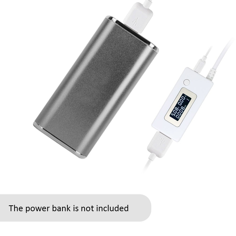 Digital OLED USB Charger Capacity Tester Current Voltage Meter for Phone Power Bank DC3-7V 0.05-3.50A