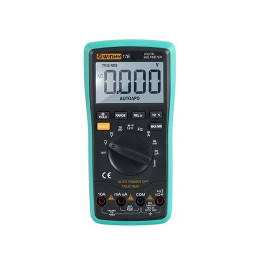 KKMOON 17B 6000 Counts True RMS Full Protection Digital Multimeter Multifunction Handheld Meter with Battery and LCD Backlight Tools of Electrical Instruments and Apparatus