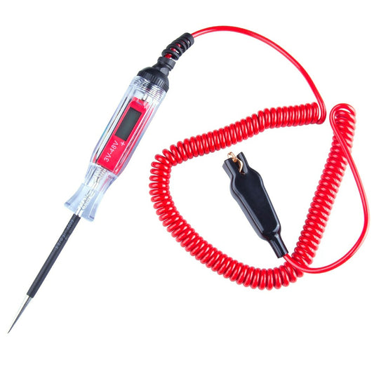3V-48V LCD Digital Electric Circuit Tester Car Truck Voltage Power Probe Voltage Test Diagnostic