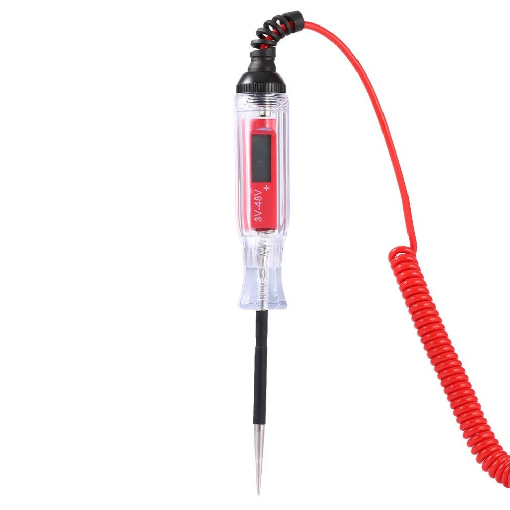 3V-48V LCD Digital Electric Circuit Tester Car Truck Voltage Power Probe Voltage Test Diagnostic