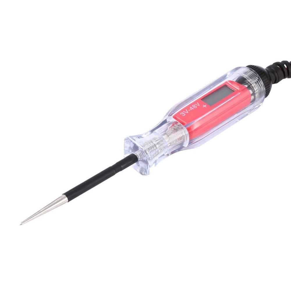 3V-48V LCD Digital Electric Circuit Tester Car Truck Voltage Power Probe Voltage Test Diagnostic