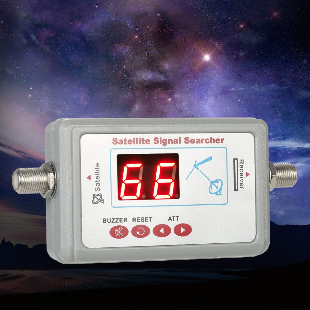 Digital Satellite Signal Finder with Buzzer Meter Mini Satellite Finder