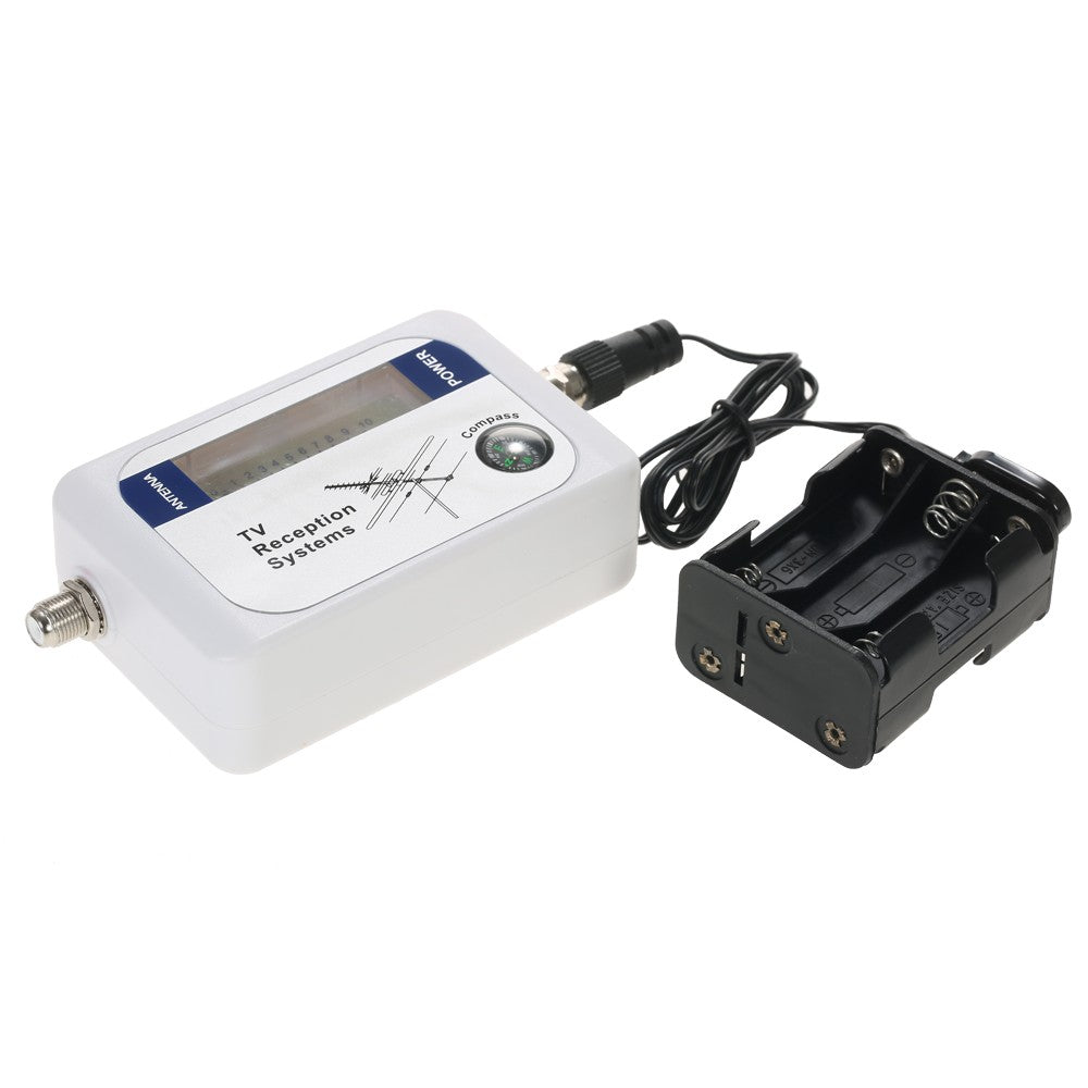 Satellite Signal Finder Satellite Finder TV Antenna Satellite Signal Finder Meter with Compass