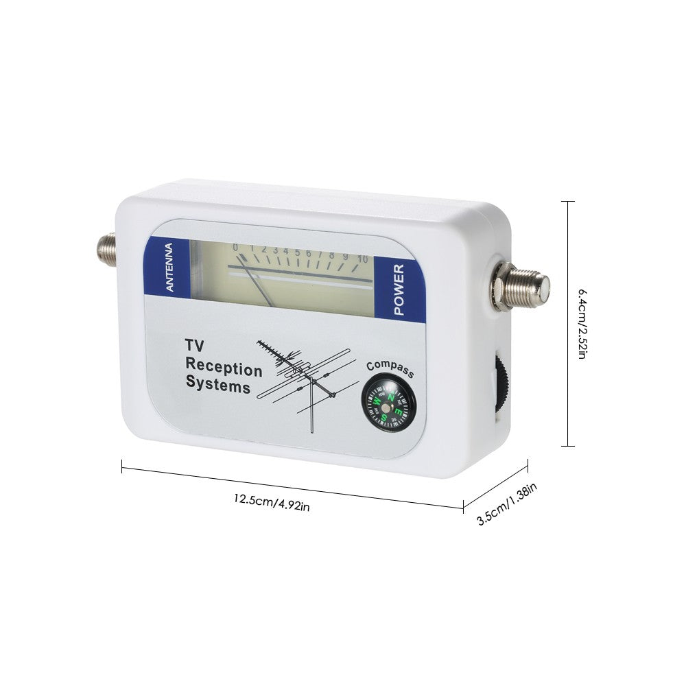 Satellite Signal Finder Satellite Finder TV Antenna Satellite Signal Finder Meter with Compass