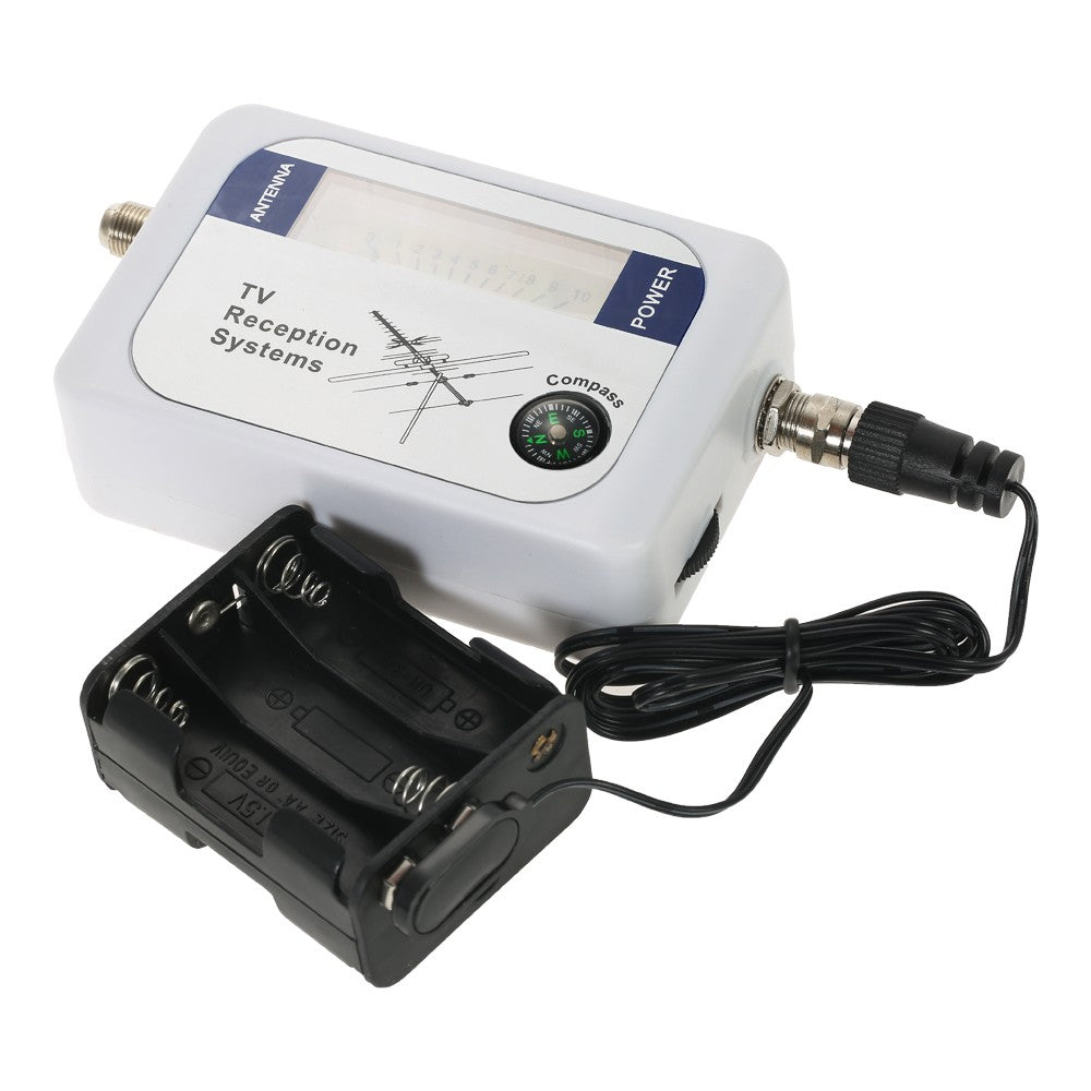 Satellite Signal Finder Satellite Finder TV Antenna Satellite Signal Finder Meter with Compass