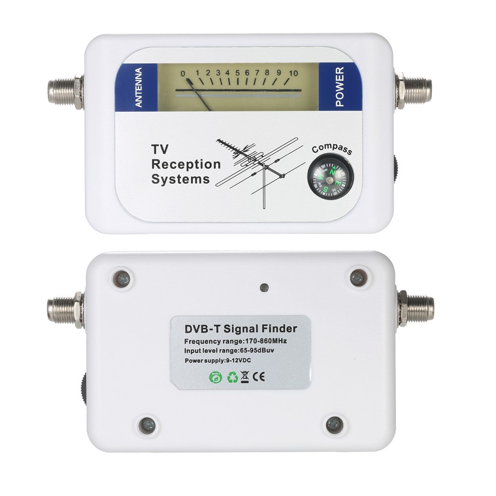 Satellite Signal Finder Satellite Finder TV Antenna Satellite Signal Finder Meter with Compass