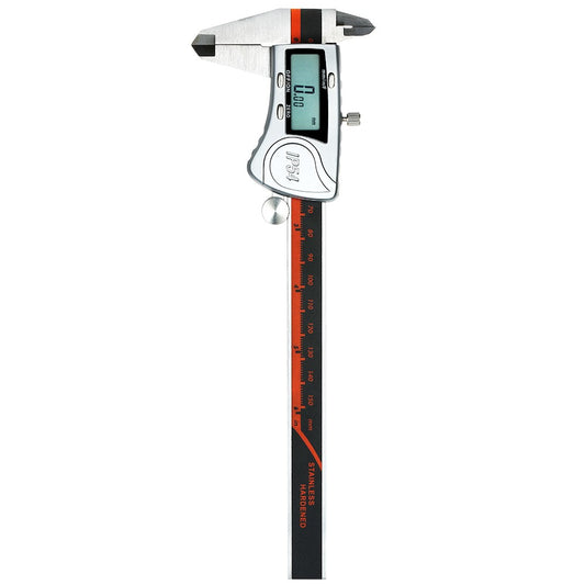 Digital Caliper Stainless Steel IP54 Waterproof 150mm Scales Callipers 1/64 Fraction/mm/inch High Precision LCD Display Vernier Caliper
