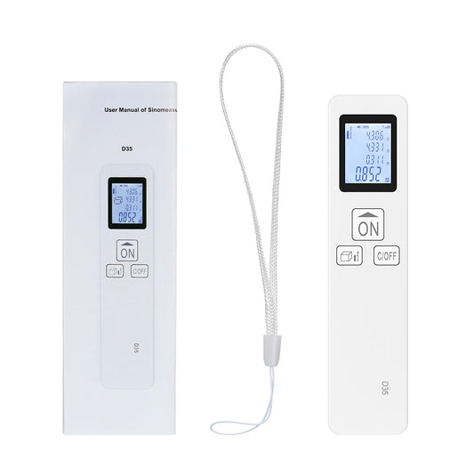 Mini Handheld Laser Distance Meter Digital Laser Rangefinder Distance Area Volume Measurement 35m