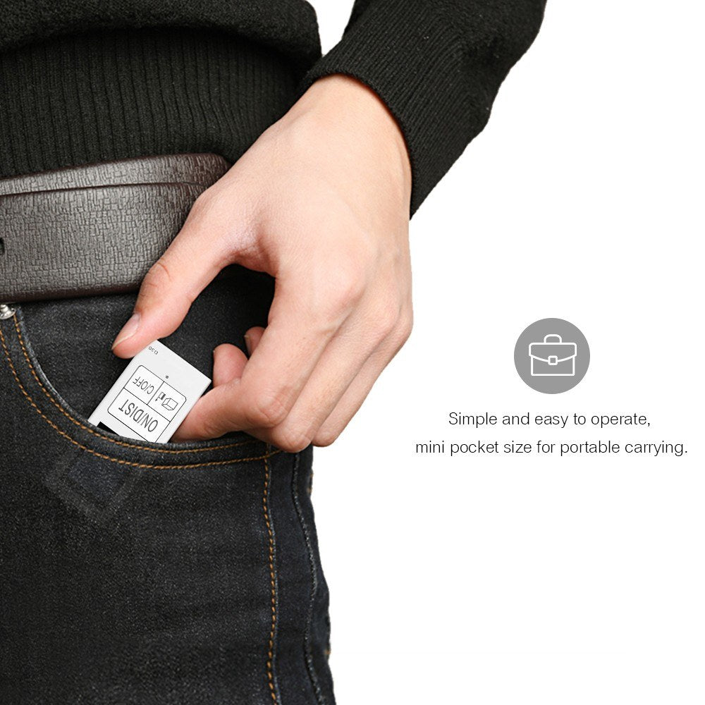 Mini Handheld Laser Distance Meter Digital USB Rechargeable Portable Range Finder Measurement 30m