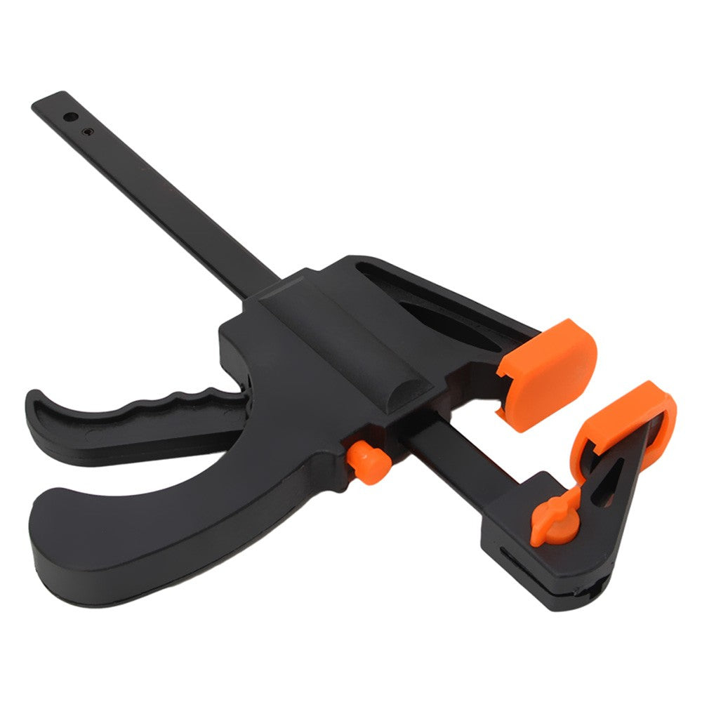 6 Inch Woodworking Bar Fast F Clamping Grip Quick Ratchet Release Squeeze Carpentry Wood Trigger Clamps Plate Hand Ratchet Bar Tool Clip