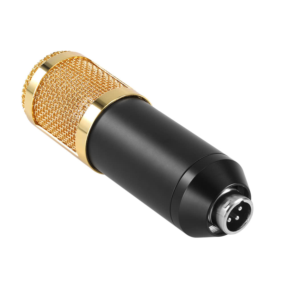 BM800 Condenser Microphone Sponge Microphone Studio Sound Recording Broadcasting with Shock Mount