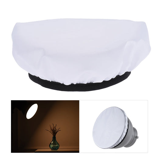 180mm/7-inch Photography Light Soft Diffuser Cloth for 7&quot; 180mm Standard Studio Strobe Reflector - White