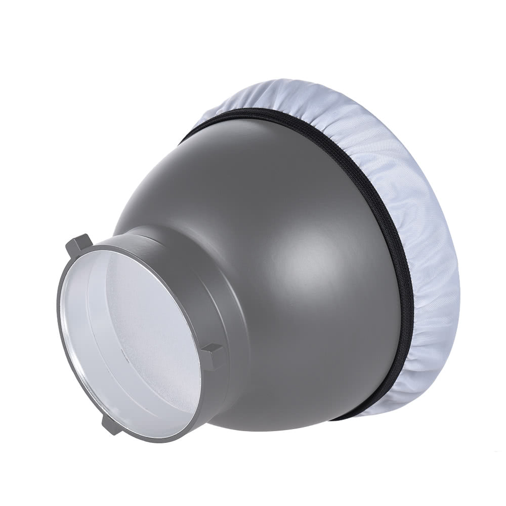 180mm/7-inch Photography Light Soft Diffuser Cloth for 7&quot; 180mm Standard Studio Strobe Reflector - White