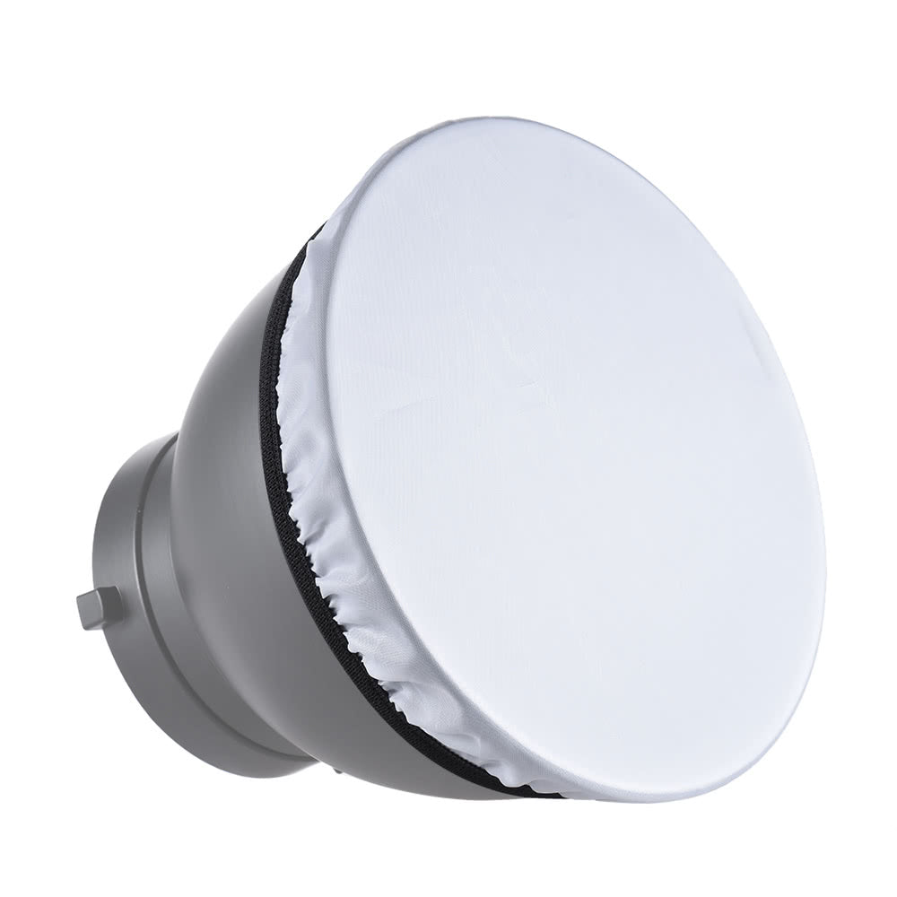 180mm/7-inch Photography Light Soft Diffuser Cloth for 7&quot; 180mm Standard Studio Strobe Reflector - White