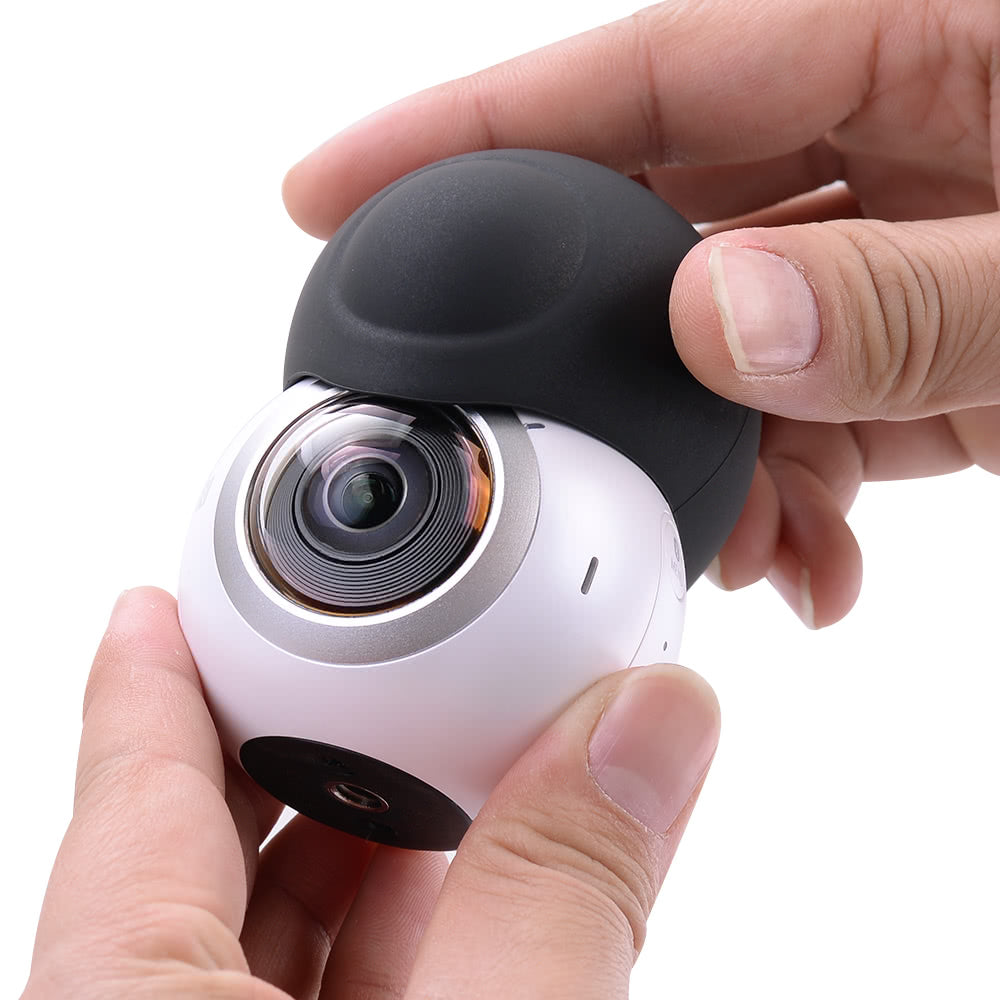 Soft Silicone Protective Lens Cap for Samsung Gear 360 Camera