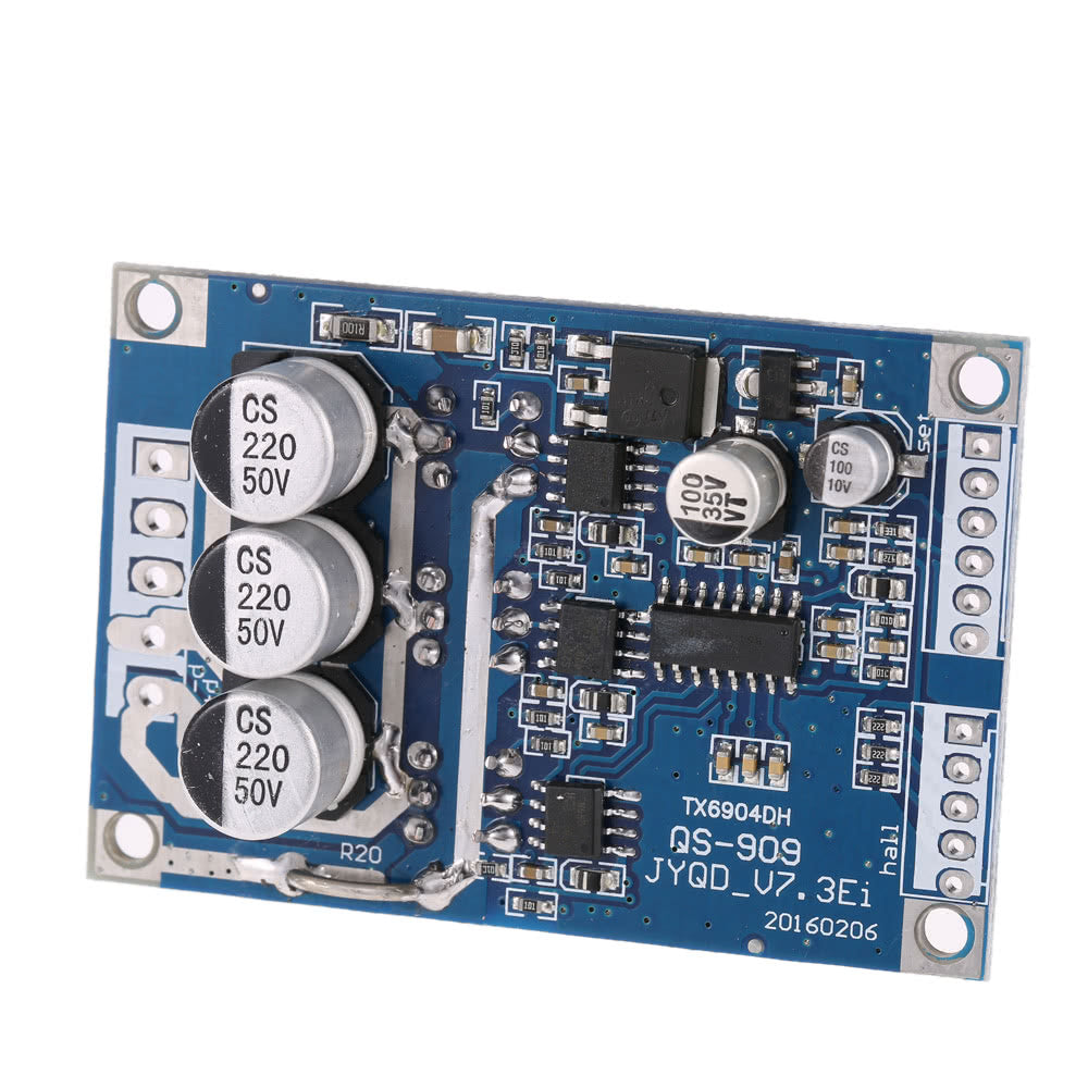 DC 12V-36V 500W Brushless Motor Controller Hall Motor Balanced Car Driver Board
