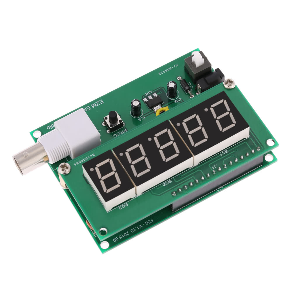 High Sensitivity 1Hz-50MHz Frequency Meter Counter Measurement Tester Module 7V-9V - Assembled Tester