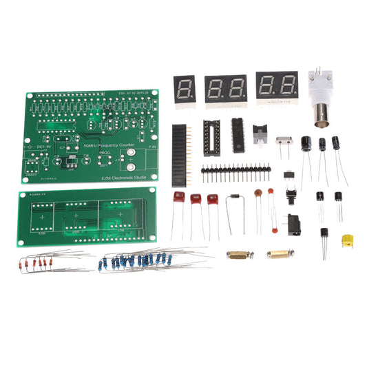 High Sensitivity 1Hz-50MHz Frequency Meter Counter Measurement Module 7V-9V 50mA DIY Kit - DIY Kit