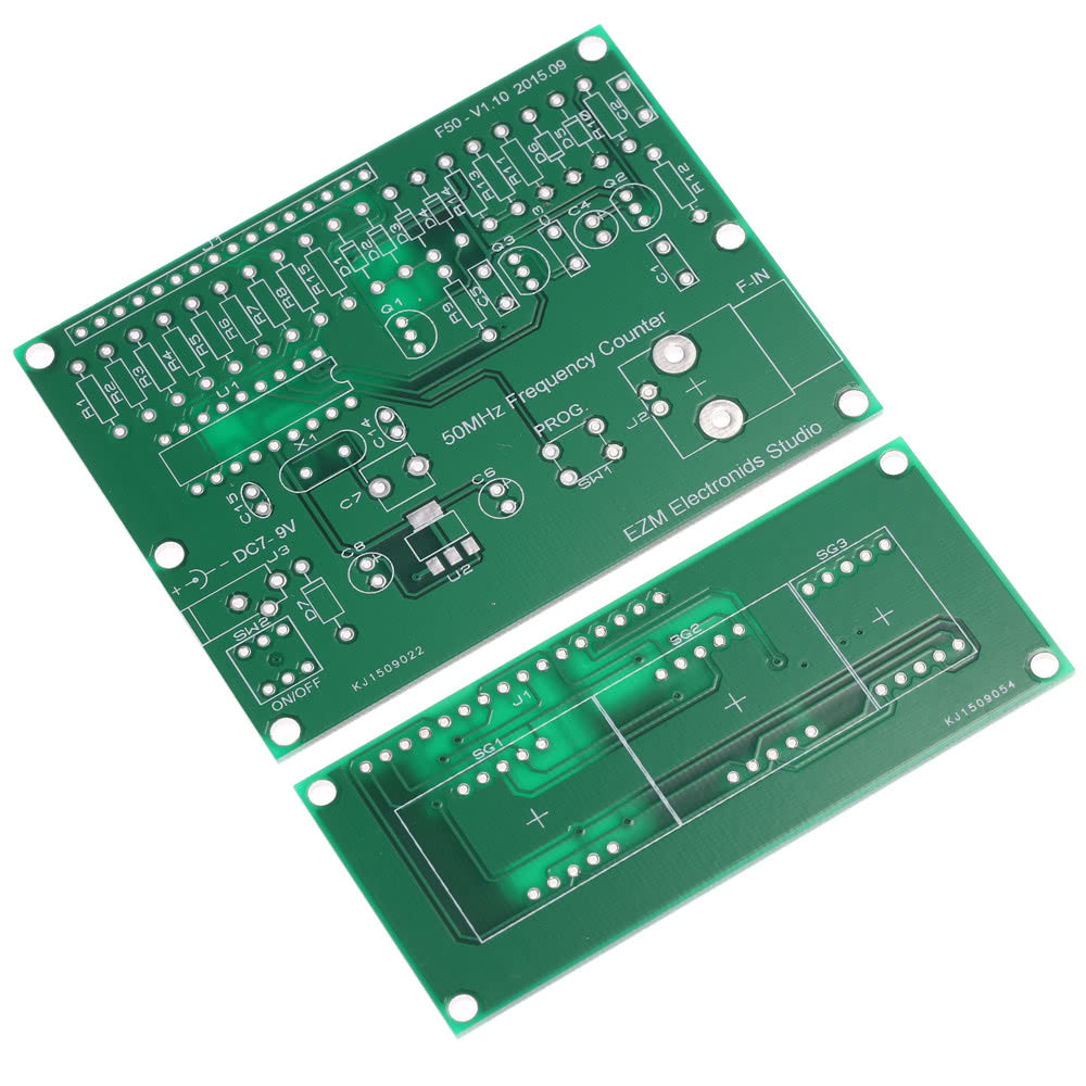 High Sensitivity 1Hz-50MHz Frequency Meter Counter Measurement Module 7V-9V 50mA DIY Kit - DIY Kit