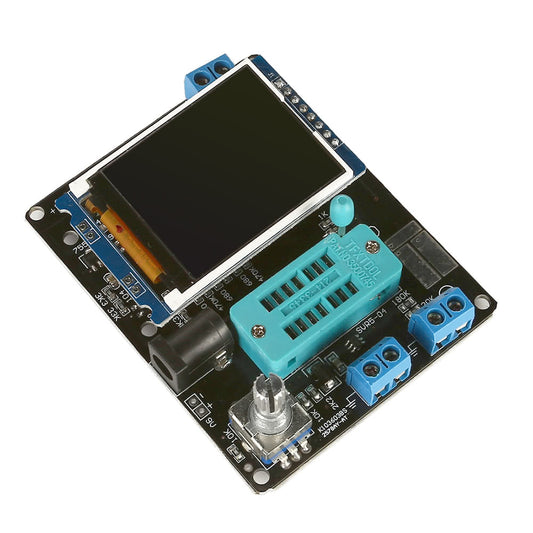 Multifunctional LCD GM328A Transistor Tester Diode Capacitance ESR Voltage Frequency Meter PWM Square Wave Signal Generator SMT Soldering