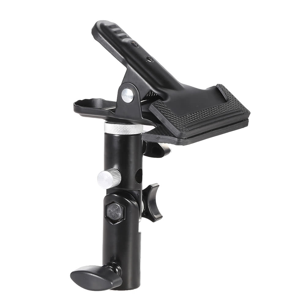 to 3/8&quot; Screw Mount Swivel Adapter Metal Clamp Clip Holder