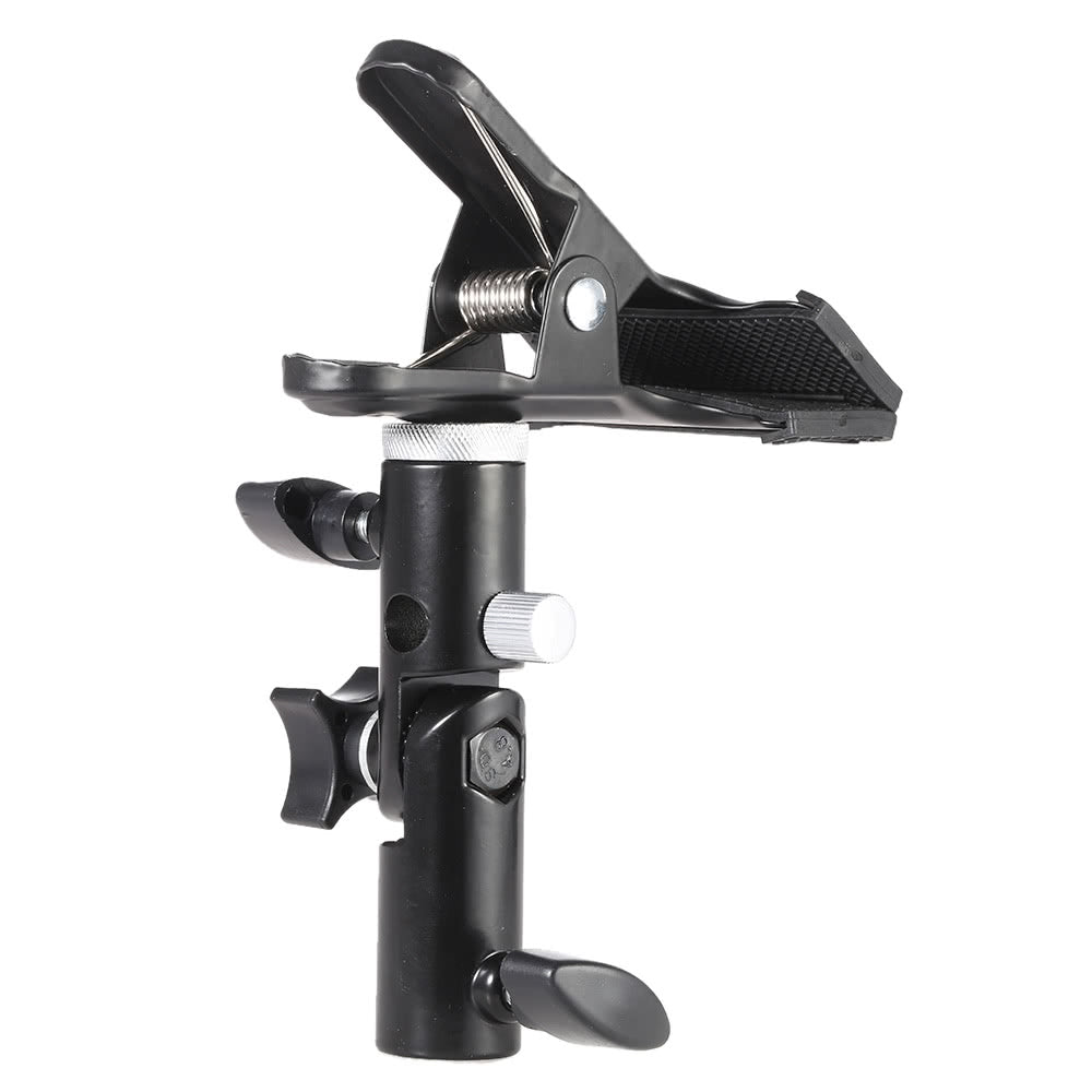 to 3/8&quot; Screw Mount Swivel Adapter Metal Clamp Clip Holder