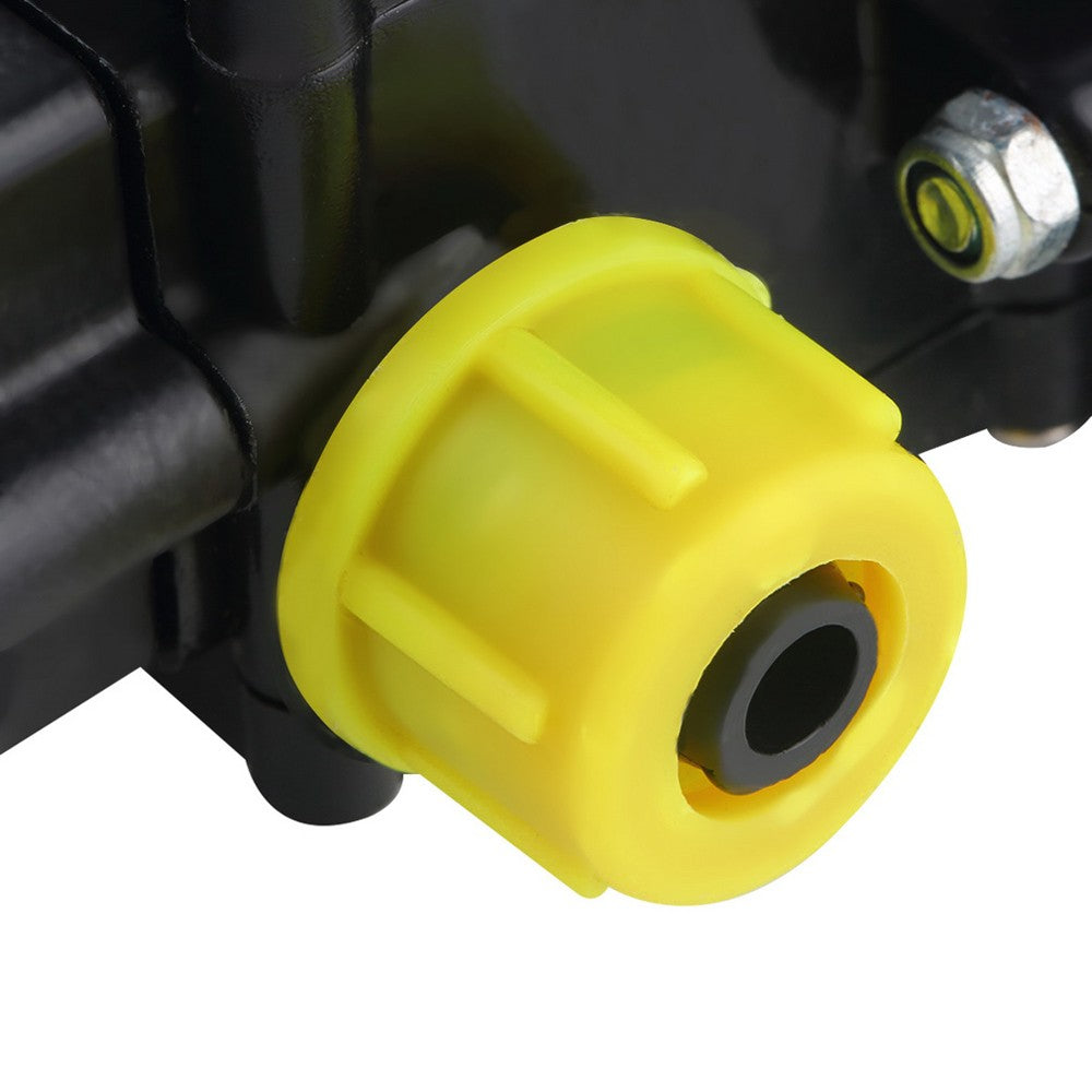 DC 12V 60W Motor High Pressure Water Diaphragm Self Priming Pump 4.0L/Min Educational Equipment - Black