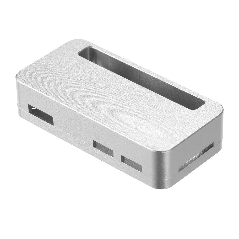 Aluminum Alloy Metal Case Protective Shell Cover Box for Raspberry Pi Zero - Silver