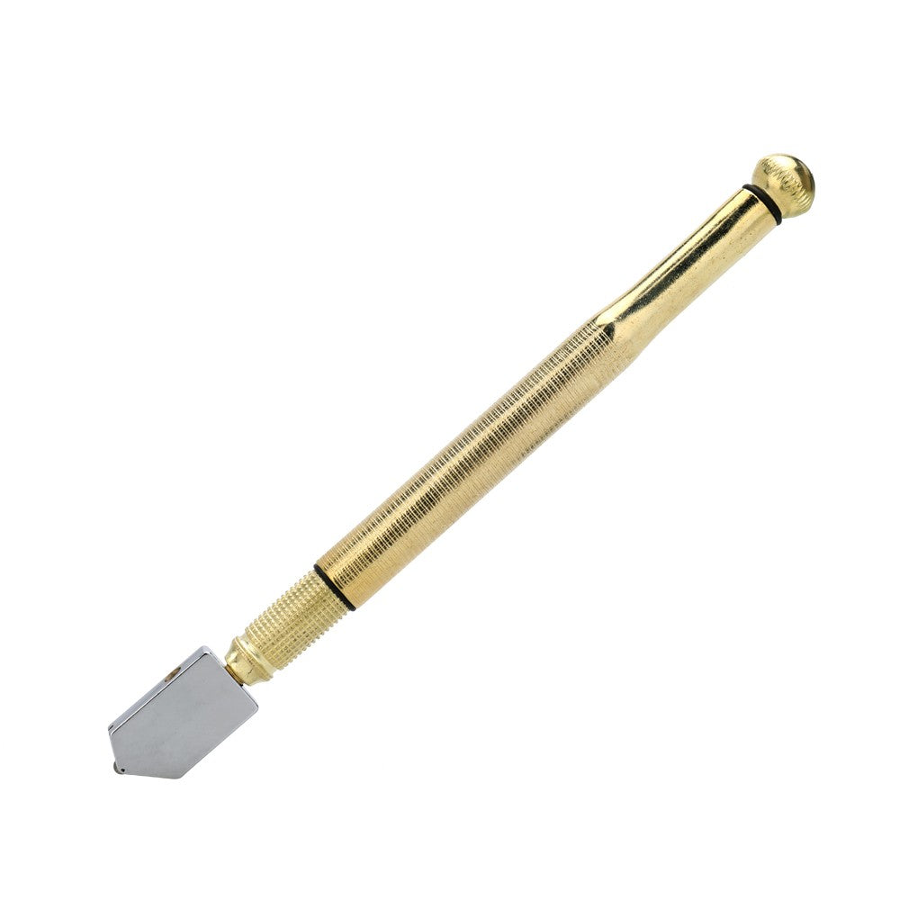 Skid-proof Multi-functional Glass Cutter Diamond Tip Metal Handle Cutting Tool